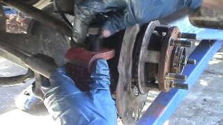 Subaru CV axle (front axle driveline) disassembly