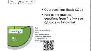 How to revise sociology using the revision clock and PLCs