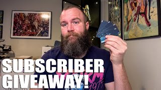 eBay Gift Card Subscriber Giveaway!  For the Comic Book Community!