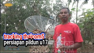 tracking satelit thaicom5 untuk persiapan piala dunia