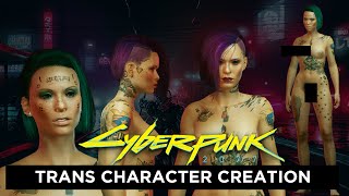 🟡 18+ Uncensored Trans Character Customization GENITALS - Cyberpunk 2077