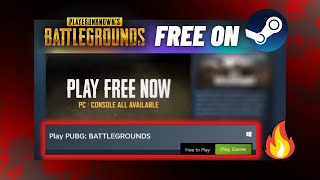 PUBG PC Is Now Free On Steam! |TECH UNITED