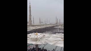 Barish e madina pak || ♥️Rain in Madina Pak ♥️♥️