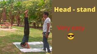 How to do headstand ( shirshasana)