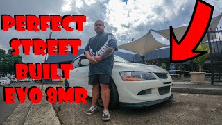 Checking Out Sydney's Cleanest Street Driven Evo 8MR | Hitting Boost!! | 4G63