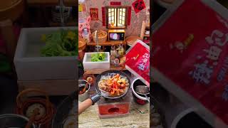 Mini Kitchen Real Cooking Version Today's Gourmet Boiled Snail and Lion Powder Mini Kitchen Play Ho