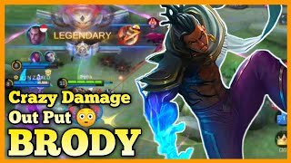 BRODY MOBILE LEGENDS, BRODY BEST BUILD, HYPER CARRY GAMEPLAY, SEASON 21 META, NEW HERO S21 2021 MLBB