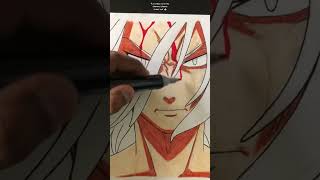 #shorts How To Draw Manjiro Sano (Mikey) Tokyo Revengers Step By Step [Tutorial] #tokyorevengers