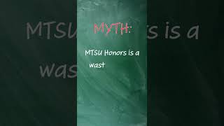 Avoiding the Pitfalls: Honors Myths Debunked