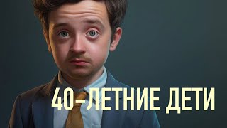 🤩 40-летние  ДЕТИ - как детская позиция разрушает отношения и делает Женщину жертвой