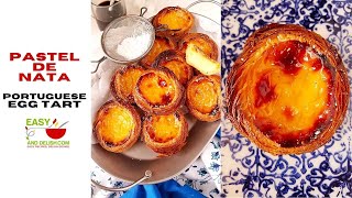 Pastel de Nata -- Portuguese Egg Tart (Shortcut or Easy Recipe)