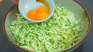 Cabbage and Zucchini with eggs is better than meat!🔝2 Simple cabbage recipes! easy and delicious