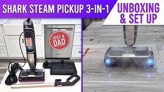 Shark Steam Pickup 3-in-1 Steam Mop SD201 UNBOXING & SET UP