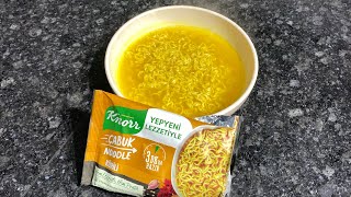 Knorr Çabuk Noodle Nasıl Yapılır 3 dk da hazır körili noodle