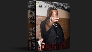 (FREE) LUCIANO DRUM KIT 2024 | Free Trap Drum Kit Download