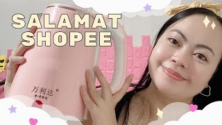 SHOPEE FINDS - ELECTRIC KETTLE 263 PESOS ONLY SUPER MURA SHOPEE UNBOXING