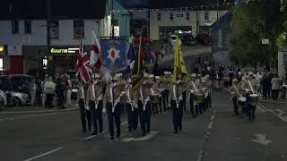 Star of Down Maghera@ Mourne Young Defenders Parade 2-8-24 Clip2 HD