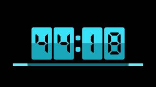 57 minutes Countdown Timer flip clock