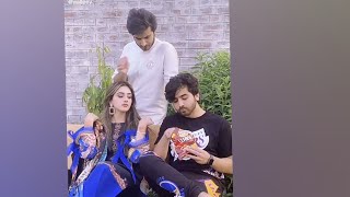 mera bhai seedha sadha ha | jannat mirza and umer butt new tiktok video with aalley butt😍