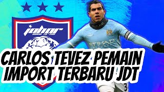 JDT Sambar Carlos Tevez Ke Kancah Liga Malaysia?