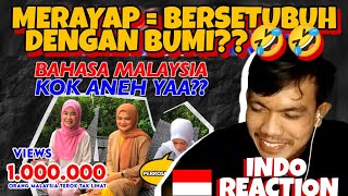 REACT #19 PERBEDAAN BAHASA INDONESIA DAN BAHASA MALAYSIA🇮🇩🇲🇾🤣