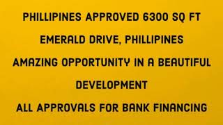 Phillipines Trinidad Approved 6300 Sq Ft, close to Palmiste Park