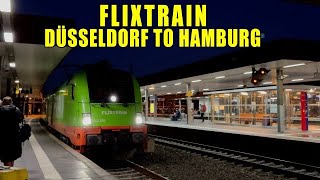 FLIXTRAIN GERMANY | DÜSSELDORF TO HAMBURG  | LOW COST TRAIN