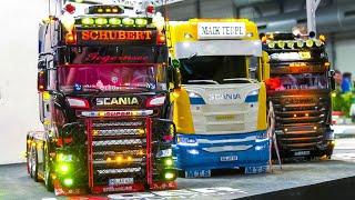 ALL COLOR RC TRUCK COLLECTION!! RC SHOW TRUCKS, RC HEAVY HAULAGE, RC SCHUBERT SCANIA, DJ TAUA FLEXO