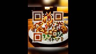 QR Code turn into Shrimp Platter QR Code Art🍤