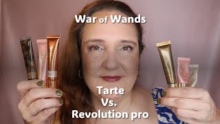 War of Wands //  Tarte Vs  Revolution pro