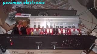 tes power amplifier rakitan 800 watt , harga 1 juta nego , mari kita cek sound suaranya