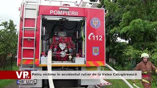 Patru victime în accidentul rutier de la Valea Calugărească