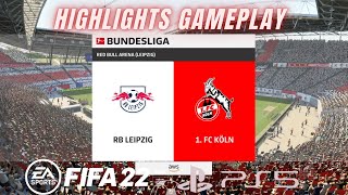 FIFA 22 Highlight - RB Leipzig VS 1 FC KÖLN