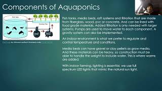 Indoor Aquaponics