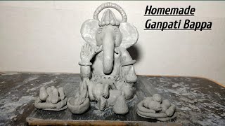 How to make Ganpati Bappa / Ganpati Bappa moraya / Ganesha making