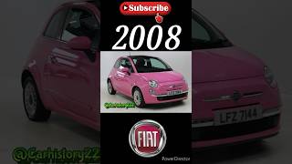 Evolution of Fiat 500 (1936~2023) #fiat500