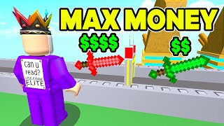 I MAKE MAXIMUM CASH On Roblox TYCOON