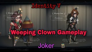 Weeping Clown "Joker" Identity V Gameplay