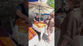 Do you know what kind of bread this one  in Armenia 🇦🇲 #ytshorts #travel #armenia