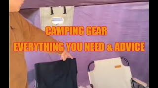 Camping Gear everything you need & Advice