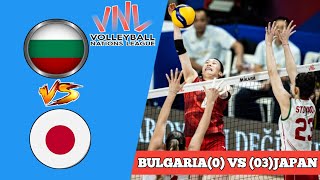 Volleyball Jepang (3) vs (0) Bulgaria 🏐Volleyball National League 2024