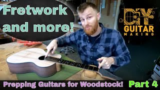 The Race to Finish 2 Parlor Guitars Before the Woodstock Show | Part 4