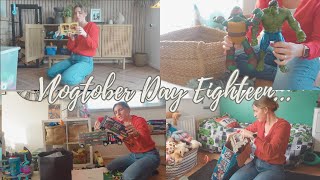 TOY DECLUTTER & IDEAS | VLOGTOBER DAY EIGHTEEN...