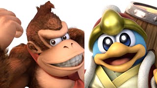 Donkey Kong vs King Dedede in Super Smash Bros Brawl (Remaster)