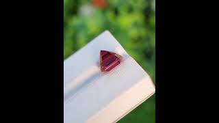 Radiant 5.40 ct Natural Pink Tourmaline Asscher Cut from Congo