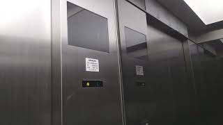 2 Hitachi elevators at One Bangkok The Storey Bangkok Thailand (no B1M, M floor)