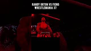 Randy Orton vs Fiend WrestleMania 37 #wwe #randyorton #shorts #braywyatt