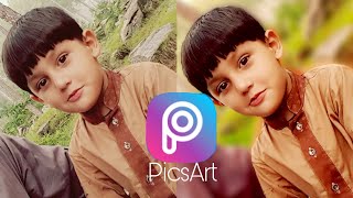 PicsArt # how to make DSLR picture in picsart # make a blur picture in picsart