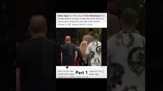 The video of Britney being slapped is released pt1 #ytshorts #britneyspears #victorwembanyama