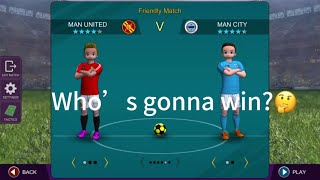 MANCHESTER UNITED VS  MANCHESTER CITY